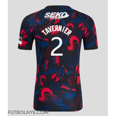 Camiseta Rangers James Tavernier #2 Tercera Equipación 2024-25 manga corta Camiseta Rangers James Tavernier #2 Tercera Equipación 2024-25 manga corta